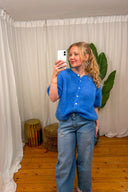 Short Sleeve Mohair Cardigan | Orla Antwerp