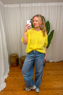 Short Sleeve Mohair Cardigan | Orla Antwerp