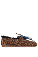 Mireille Luipaard Leren Teddy Loafers | Monshoe
