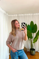 Agnes Short Sleeve Knitted Sweater