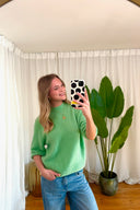 Agnes Short Sleeve Knitted Sweater