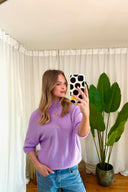 Agnes Short Sleeve Knitted Sweater