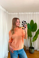 Agnes Short Sleeve Knitted Sweater