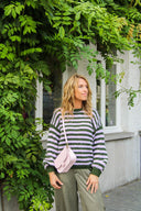 Jennie Gestreepte Gebreide Trui