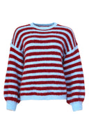 Jennie Gestreepte Gebreide Trui