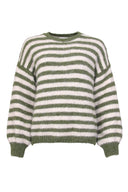 Jennie Gestreepte Gebreide Trui