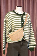 Joy Striped Knitted Cardigan