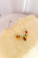 Keira Pearl Charm Necklace