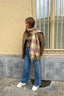 Jade Checked Scarf