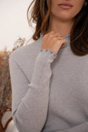 Léa Rib Knitted Turtleneck Top