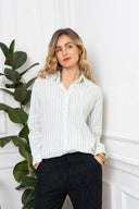 Lily Striped Shirt Blouse | Sweet Like You