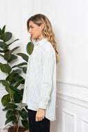 Lily Striped Shirt Blouse | Sweet Like You