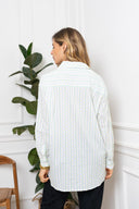 Lily Striped Shirt Blouse | Sweet Like You