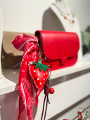 Strawberry Bag Charm