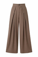 Cordelia Geklede Bandplooi Pantalon Broek | Sweet Like You