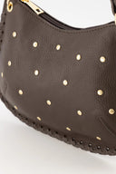 casey-leren-schoudertas-studs-dark-brown-sweet-like-you-productfoto-close-up-1