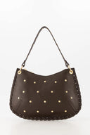 casey-leren-schoudertas-studs-dark-brown-sweet-like-you-productfoto-vooraanzicht-2
