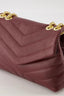 Celine Leren Chevron Schoudertas