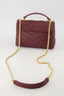 Celine Leren Chevron Schoudertas