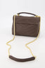 Celine Leren Chevron Schoudertas