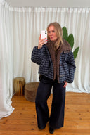 Aurelio Geruite Quilted Short Teddy Jacket | Adoré Paris