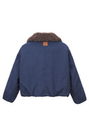 aurelio-gewatteerde-korte-teddy-jas-adoré-paris-navy-productfoto-achteraanzicht