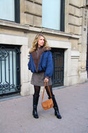 aurelio-gewatteerde-korte-teddy-jas-adoré-paris-navy-lookfoto-vooraanzicht-2