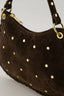 Casey Suede Leren Studs Schoudertas
