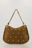 Casey Suede Leren Studs Schoudertas