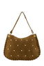 Casey Suede Leren Studs Schoudertas