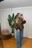 Cecile Reversible Faux Leather Teddy Gilet Vest