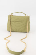 Celine Leather Chevron Shoulder Bag 