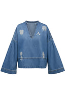 Donatelo Denim Jeans Blouse