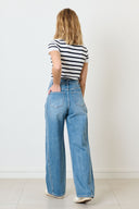 Evelyn Wide Barrel Balloon Denim Jeans Pants