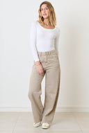 Evelyn Wide Barrel Balloon Denim Jeans Pants