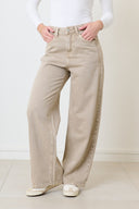 Evelyn Wide Barrel Balloon Denim Jeans Pants