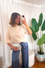 Daphne Plisse Clutch Schoudertas