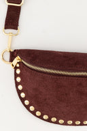 Debby Suede Studs Waist Bag | Sweet Like You