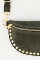 Debby Suede Studs Waist Bag | Sweet Like You