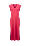Evaluna Maxi V-Neck Dress | Adoré Paris
