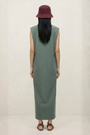 Evaluna Maxi V-Neck Dress | Adoré Paris