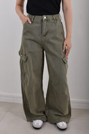 Fiona Cargo Denim Jeans Broek | Sweet Like You