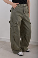 Fiona Cargo Denim Jeans Broek | Sweet Like You
