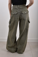 Fiona Cargo Denim Jeans Broek | Sweet Like You