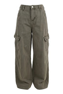 Fiona Cargo Denim Jeans Broek | Sweet Like You