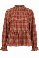siva-geruite-smock-blouse-rood-red-sweet-like-you-productfoto-vooraanzicht-1