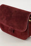 Flora Suede Shoulder Bag