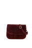 Flora Suede Shoulder Bag