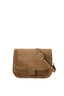 Flora Suede Shoulder Bag