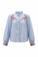 ginny-geruite-broderie-hemd-blouse-blue-sweet-like-you-productfoto-vooraanzicht-1
